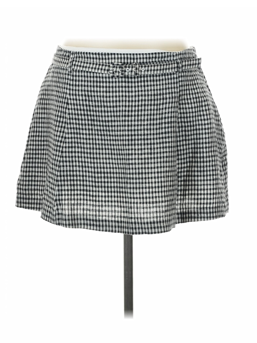 Reformation gingham mini skirt - size 10